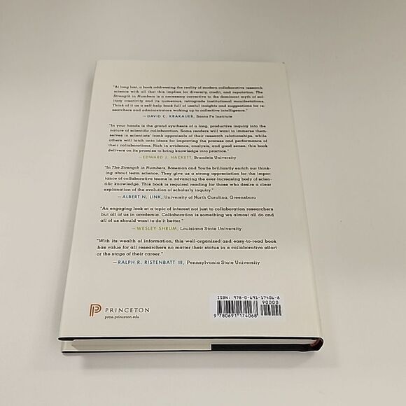 The Strength in Numbers • Jan Youtie HARDCOVER - Picture 2 of 2